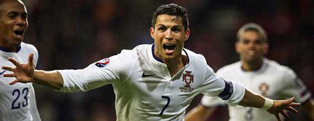 Last-gasp Ronaldo snatches victory for Portugal in Copenhagen