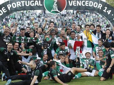 Sporting win dramatic Taça de Portugal final on penalties