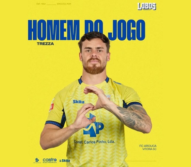 Talisman Alfonso Trezza transforms Arouca’s form