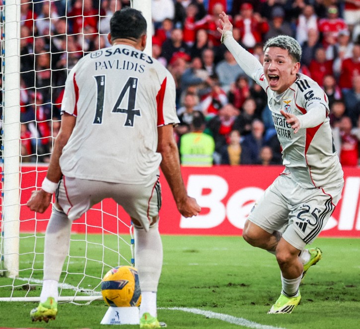 Vangelis Pavlidis decisive as Benfica beat Santa Clara 2-1 in Liga Portugal