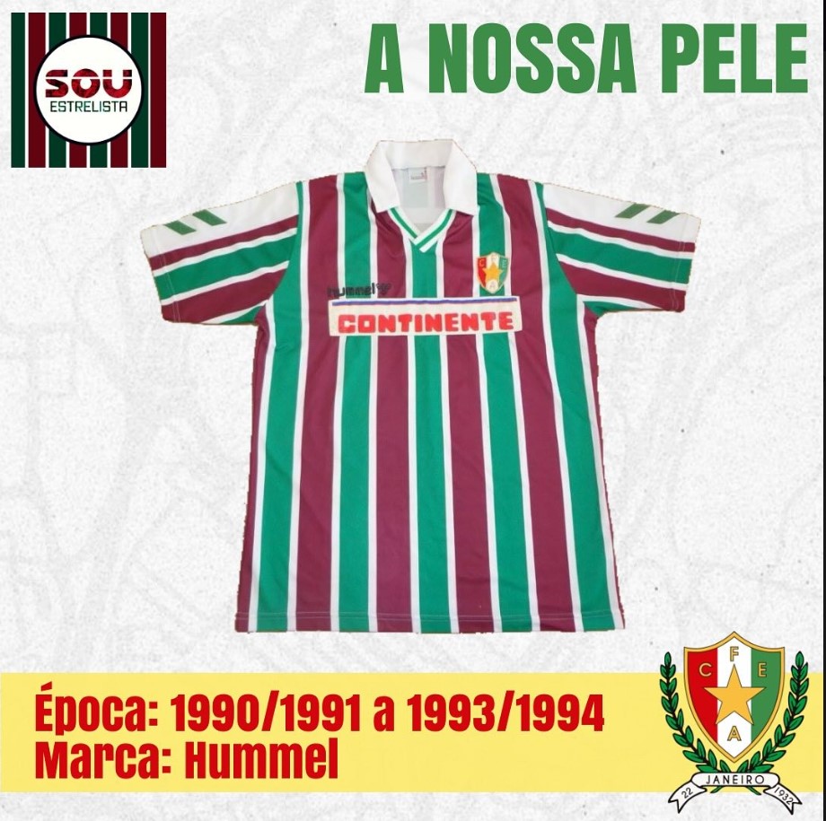 Estrela kit 1993/94 (Image: www.footballkitarchive.com)