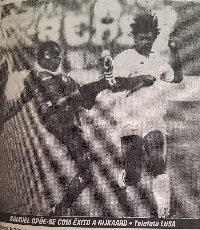 Dutch legend Frank Rijkaard signed for Sporting after falling out with Ajax coach Johan Cruyff but never played for the Lions