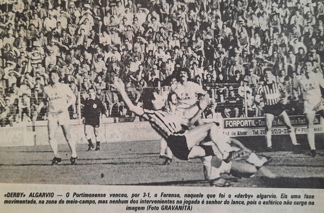 Blast from the past: Portimonense and Farense play out brilliant Christmas time Algarve derby