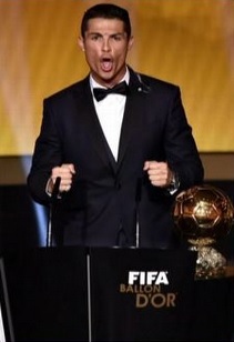 Cristiano Ronaldo wins third Ballon d'Or... and targets number four