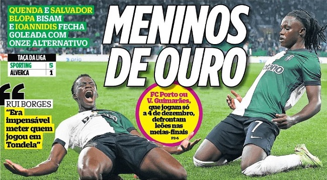 Sporting CP’s talent conveyor belt alive and kicking