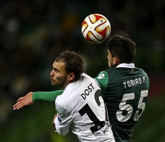 Sporting out of Europe as Wolfsburg hold firm