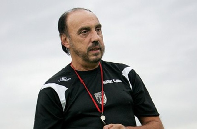 Experienced manager Manuel Cajuda was the architect of Vitória’s promotion season and fantastic follow-up campaign