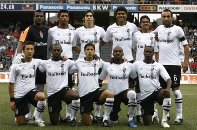 Vitória’s lineup against Portsmouth in the Europa League qualifier