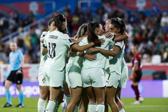 Kika Nazareth puts on a show as Portugal women keep up perfect record with 5-0 thumping of Latvia